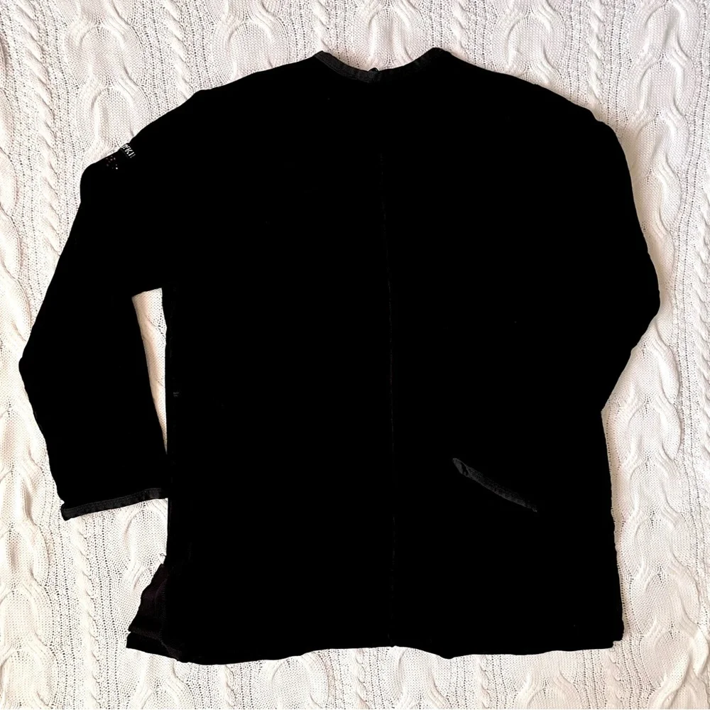SONIA RIKYEL VELOUR (VELVET)open front cardigan - Picture 2 of 11